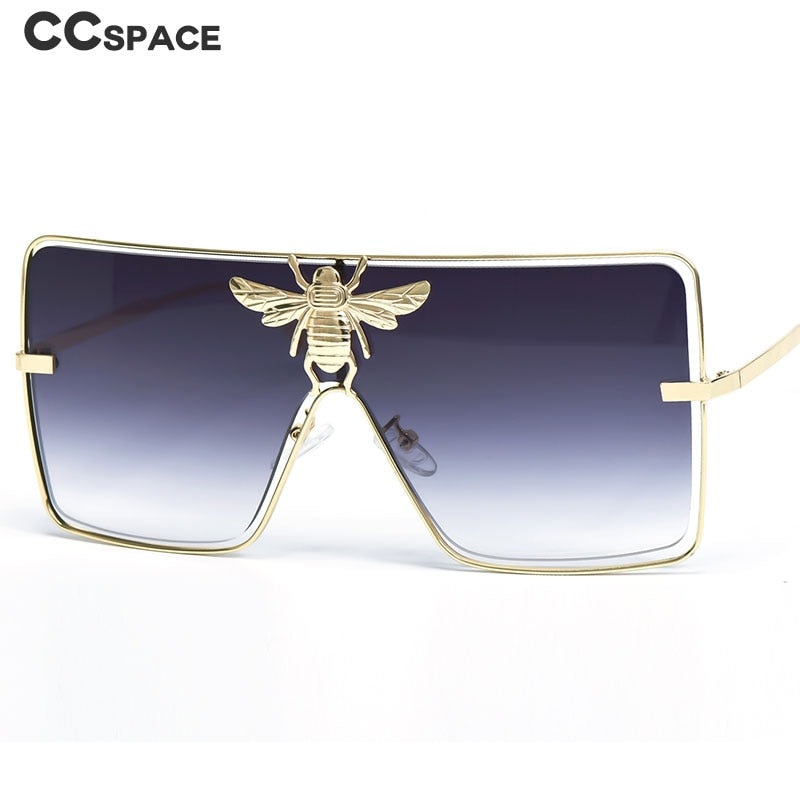 Luxury Metal Big Bee Sunglasses Men /Women