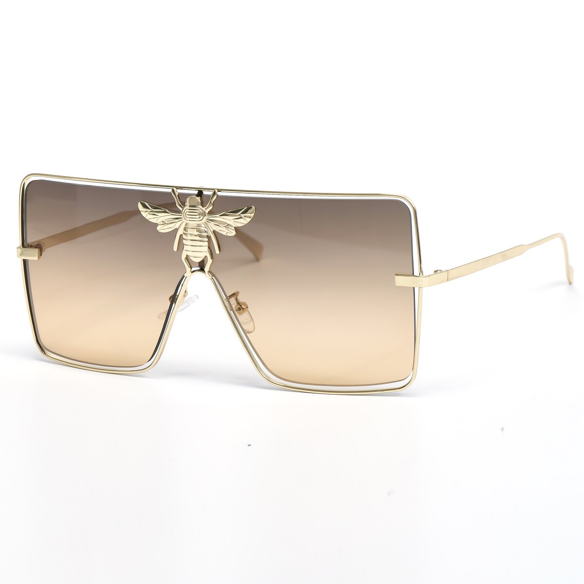 Luxury Metal Big Bee Sunglasses Men /Women