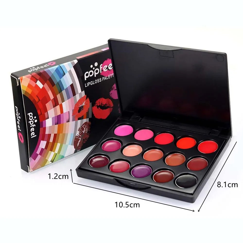 15 Colors/Set Lip Palette