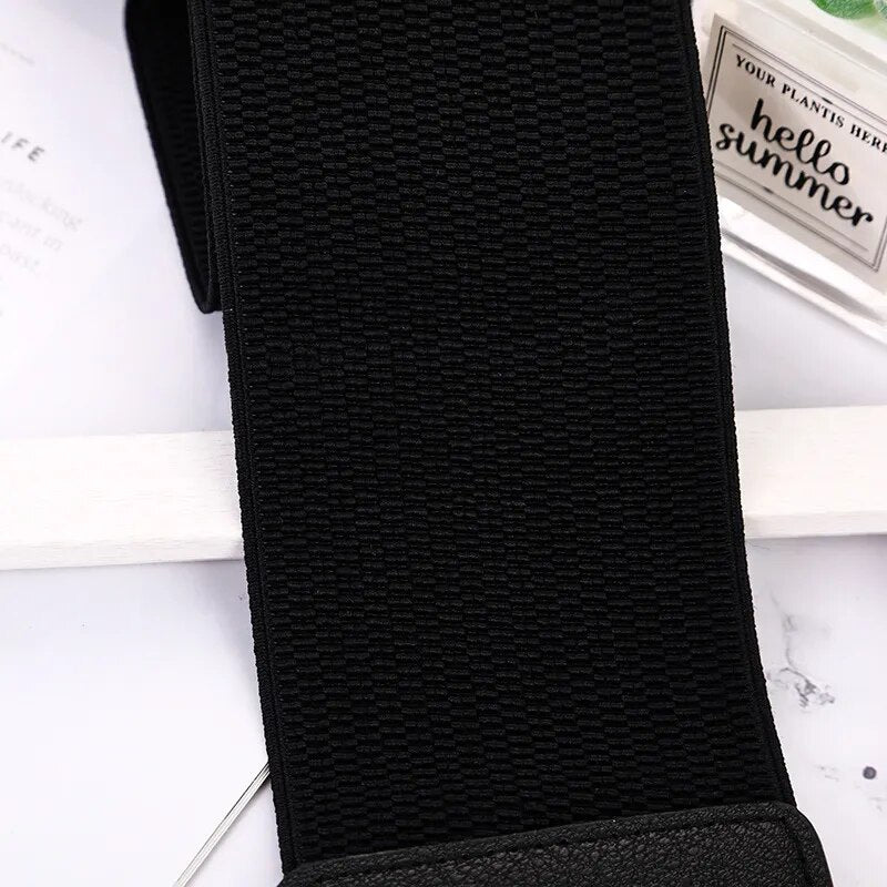 2023 Designer Belts for Women High Quality Corset Belt Luxury Brand Wide Cinturon Mujer Elastic Cummerbunds Big Ceinture Femme