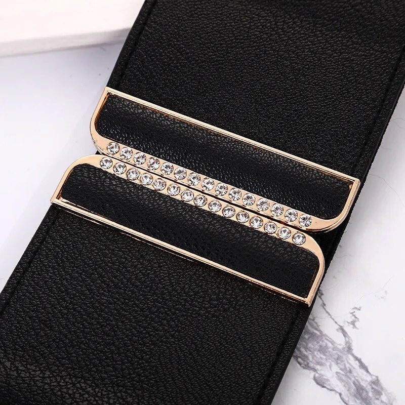 2023 Designer Belts for Women High Quality Corset Belt Luxury Brand Wide Cinturon Mujer Elastic Cummerbunds Big Ceinture Femme