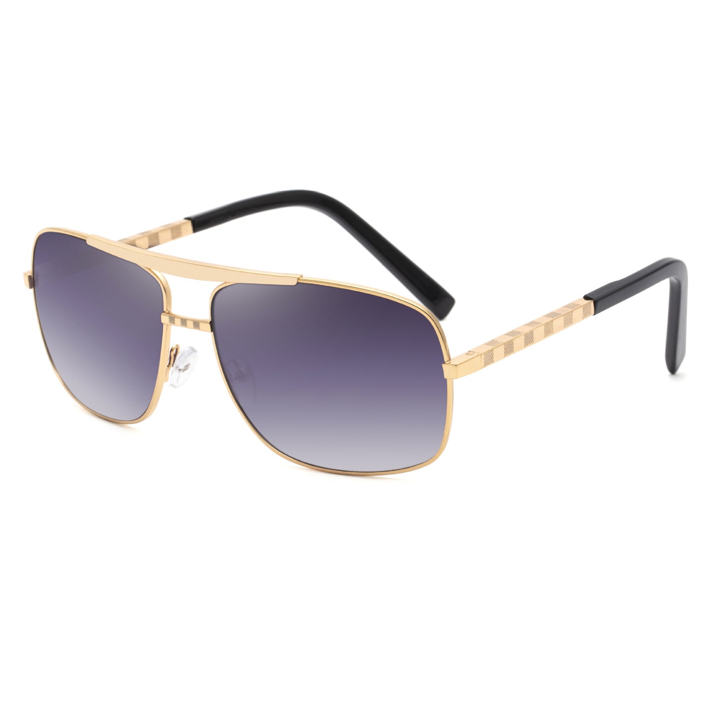 New Sunglasses Men's Retro Square Frame Slingshot Sunglasses Men's Fashion  Shades