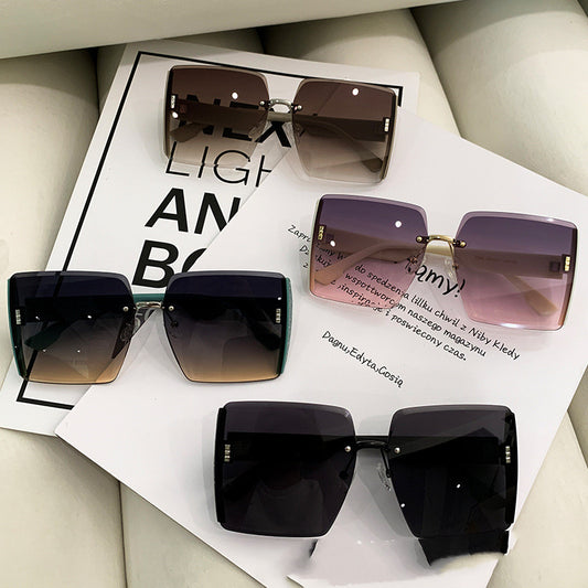 Anti-UV Square Style Sunglasses