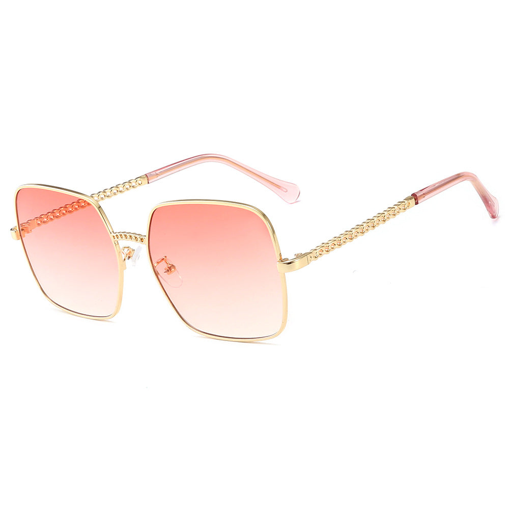 Xiaoxiang metal sunglasses