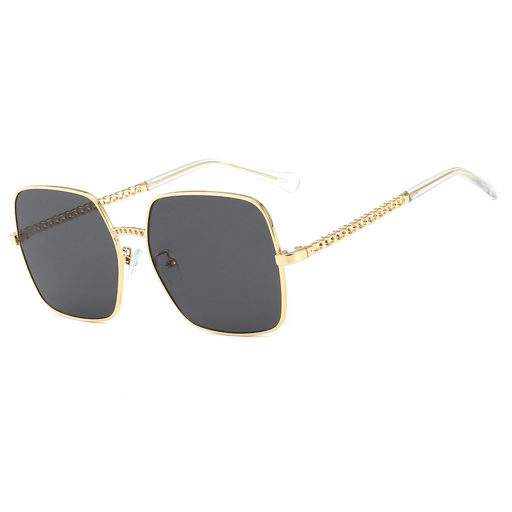 Xiaoxiang metal sunglasses