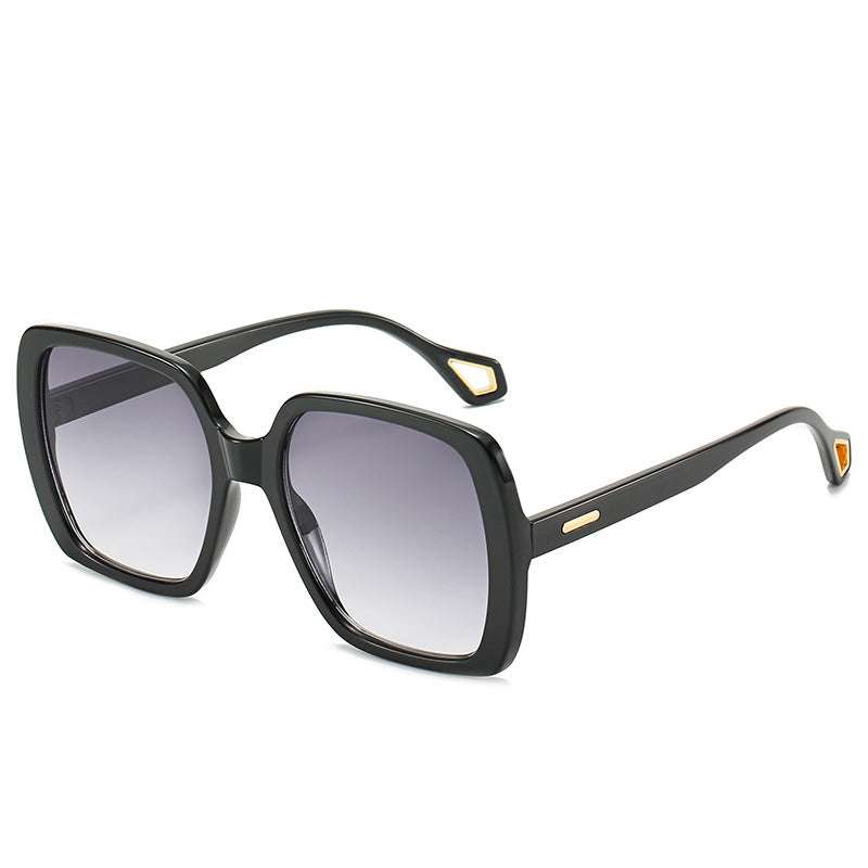 Fashion Square Frame Retro Ladies Sunglasses