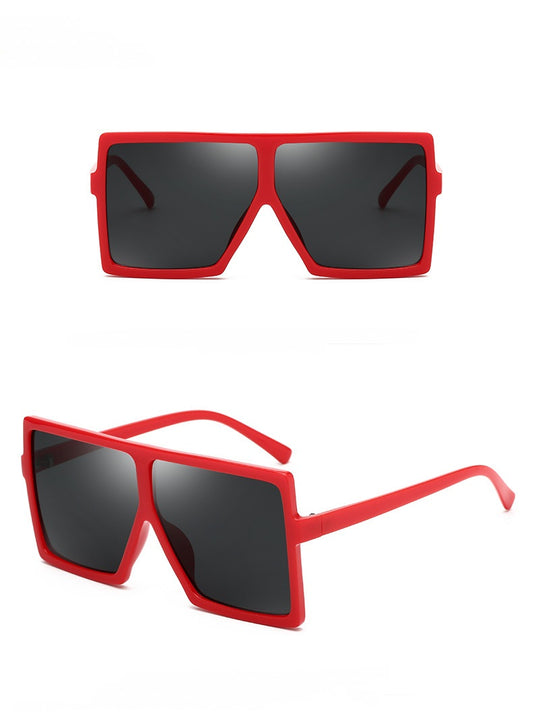 European And American Style Square Sunglasses Square Retro Sunglasses