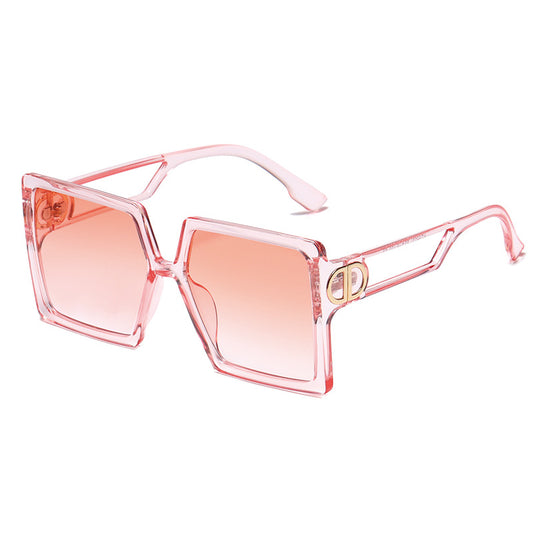 Retro big square sunglasses