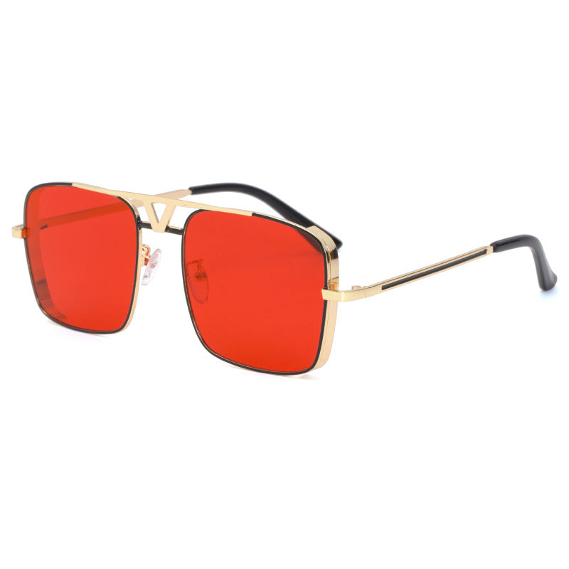 Retro square sunglasses