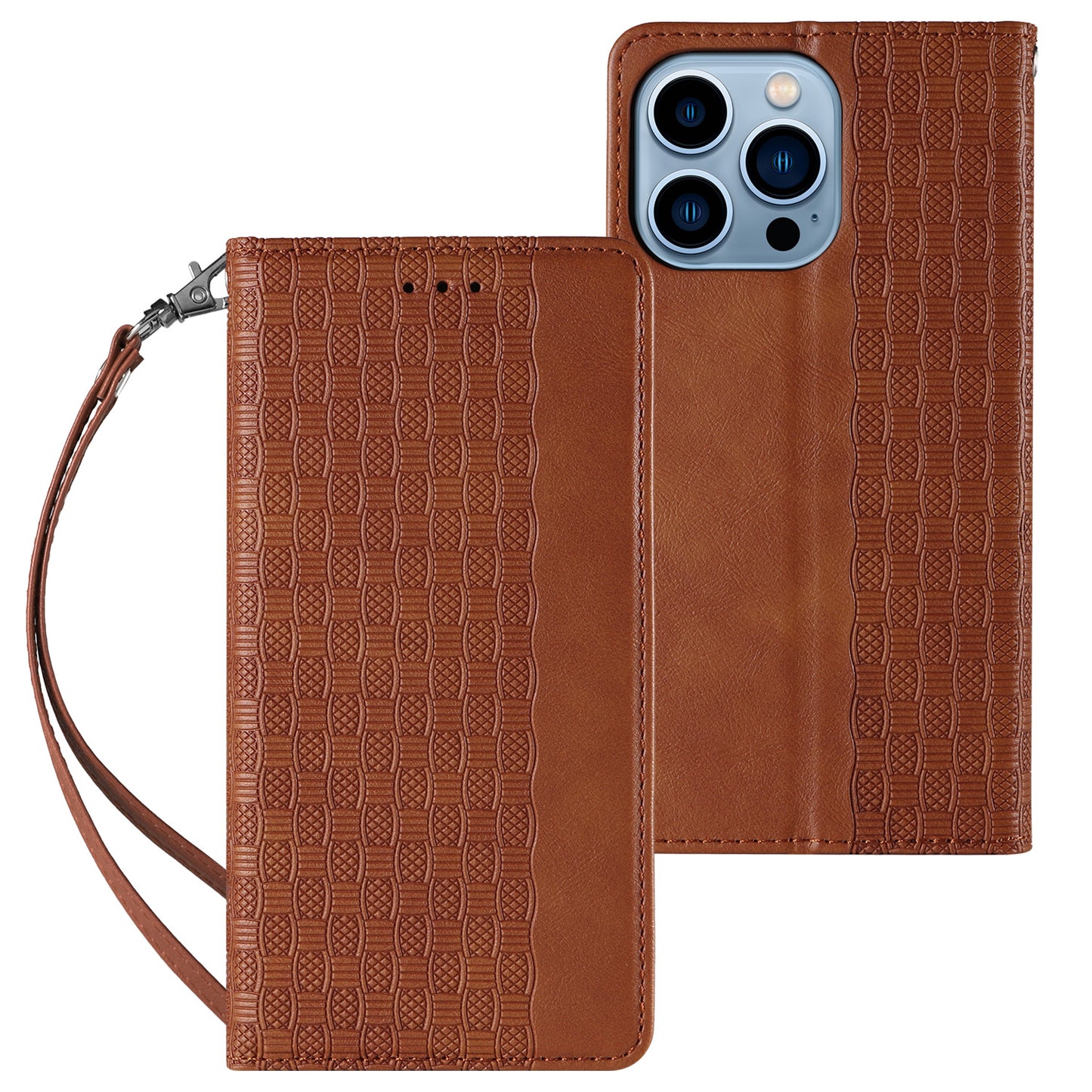 Embossed Leather Case Phone Case Flip Type