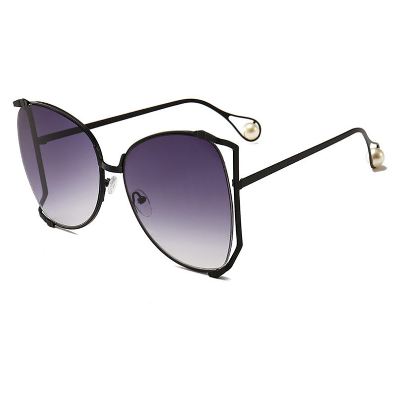 Metal cutout sunglasses