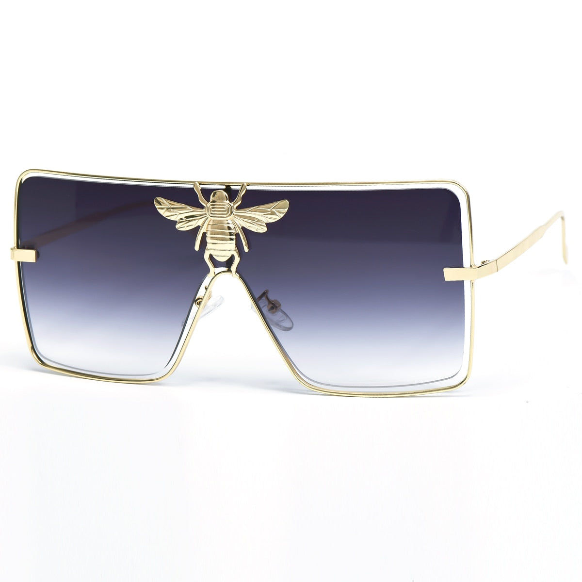 Luxury Metal Big Bee Sunglasses Men /Women