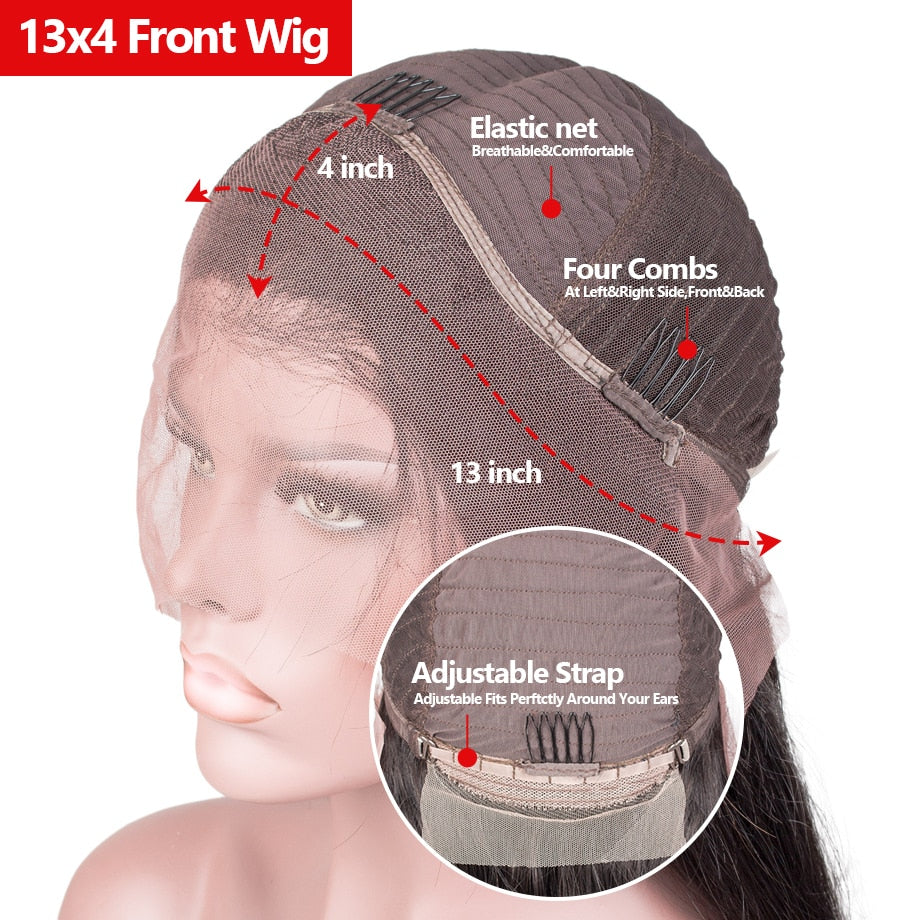 Hd Lace Frontal Wigs  13x4