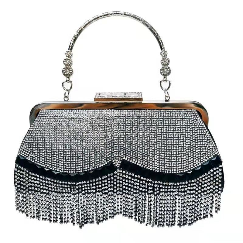 Hand Bag Diamond Clutch Bag