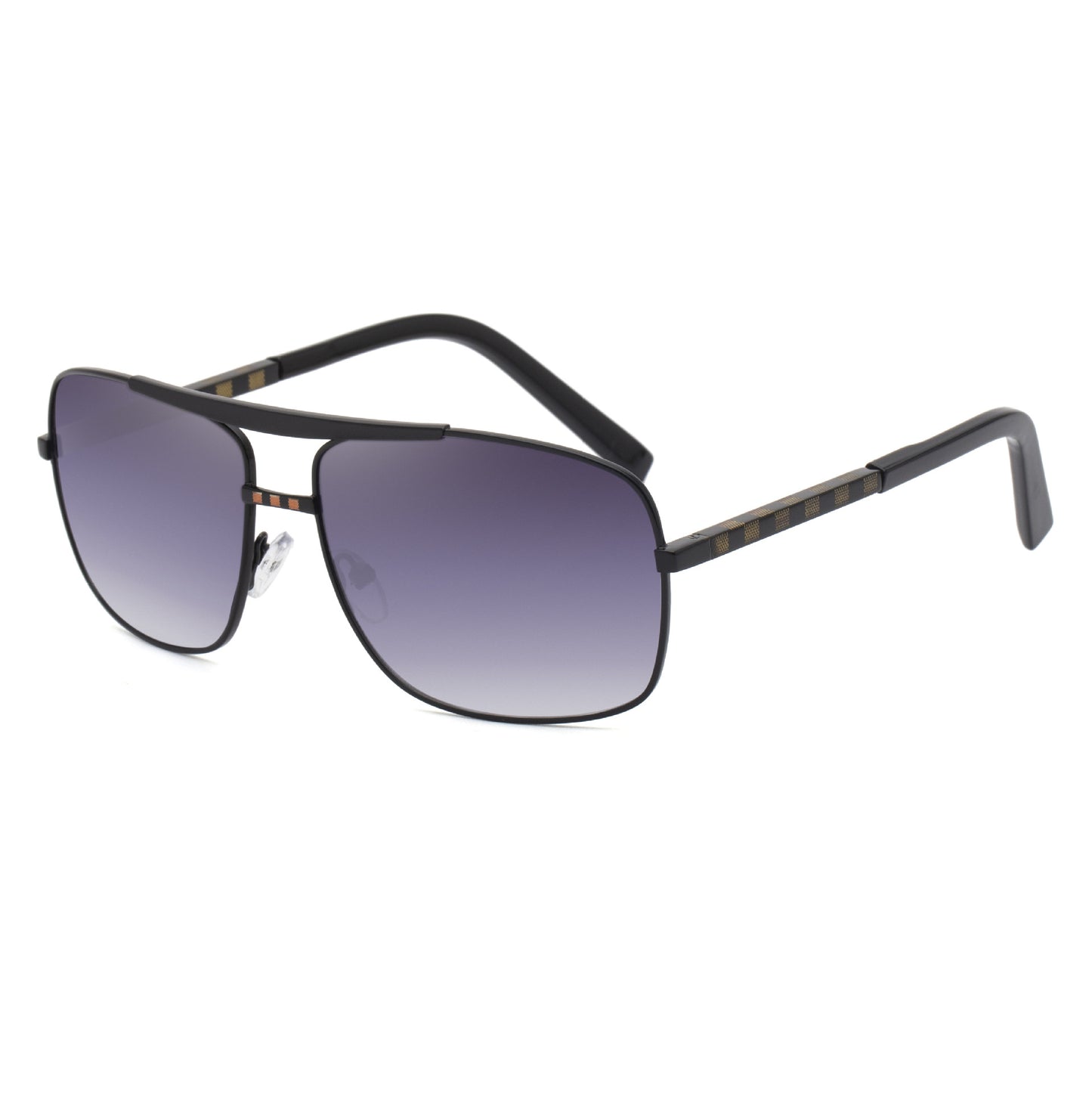New Sunglasses Men's Retro Square Frame Slingshot Sunglasses Men's Fashion  Shades